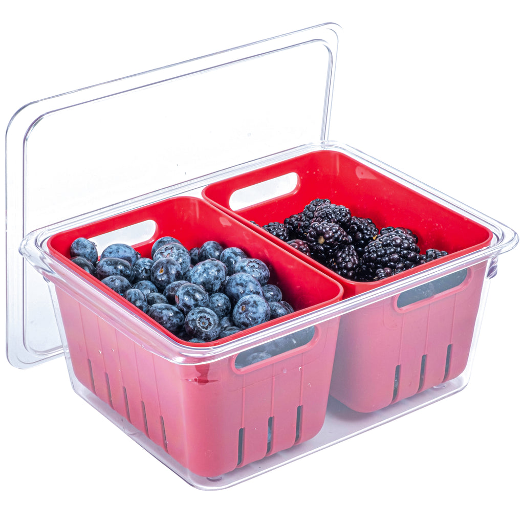 Refrigerator Berry Bin – Clearly Organized